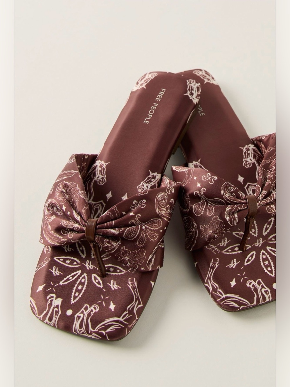 Free People Tia ruched sandals